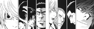 Sticker from Death Note 2 @adapterofsociety