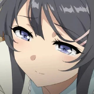 🙂 emoji Anime Girls Telegram sticker 7 of 25