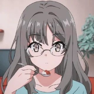 🥘 emoji Anime Girls Telegram sticker 9 of 25