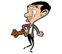 Sticker from Mr Bean