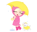 ☔ emoji Pink lady Telegram sticker 20 of 40