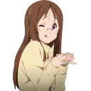 ☕ emoji k-on Telegram sticker 24 of 44