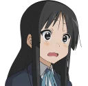 😳 emoji k-on Telegram sticker 18 of 44