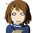 😭 emoji k-on Telegram sticker 6 of 44