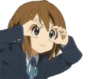 🤓 emoji k-on Telegram sticker 19 of 44