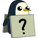 Sticker from Gunter (Hora de aventuras) - Frases