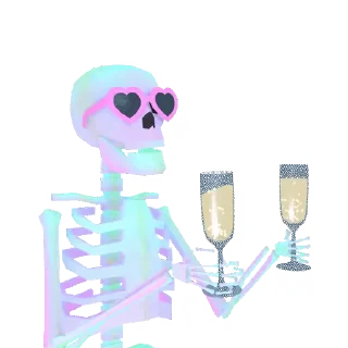 💀 emoji 𝗆𝗈𝗈𝖽 𝗌𝗄𝗎𝗅𝗅 ꧇ @XonicThemes Telegram sticker 2 of 20