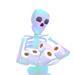 💀 emoji 𝗆𝗈𝗈𝖽 𝗌𝗄𝗎𝗅𝗅 ꧇ @XonicThemes Telegram sticker 8 of 20