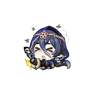 Sticker from 𑀉ᥲyᥣᥲ @genshinnbasds