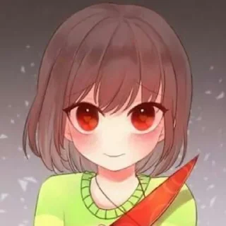 🔪 emoji Chara Telegram sticker 13 of 27