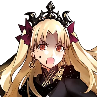 😱 emoji Ereshkigal Expressions - @Lyrx997 Telegram sticker 8 of 85