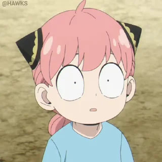 😨 emoji 🎥 Anya Forger-4 (@TodorokiShouto) Telegram sticker 7 of 40
