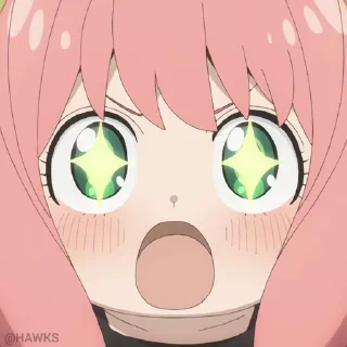 🤩 emoji 🎥 Anya Forger-3 (@TodorokiShouto) Telegram sticker 16 of 50