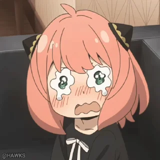🥺 emoji 🎥 Anya Forger-4 (@TodorokiShouto) Telegram sticker 17 of 40