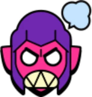 Sticker from Brawl Stars pins (Mythic)