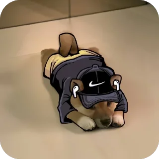 🫥 emoji INU Telegram sticker 5 of 120
