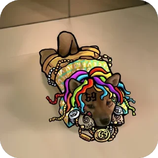 🫥 emoji INU Telegram sticker 22 of 120
