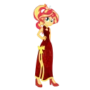 👗 emoji Sunset Shimmer Telegram sticker 18 of 46
