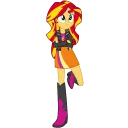 😶 emoji Sunset Shimmer Telegram sticker 20 of 46