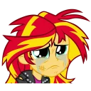 Sticker from Sunset Shimmer