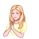 😇 emoji @stickerkar   @taghvim_sal Telegram sticker 11 of 21