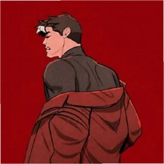 😒 emoji Jason Todd Telegram sticker 15 of 113