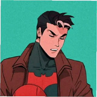 😤 emoji Jason Todd Telegram sticker 18 of 113