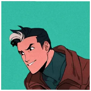 😏 emoji Jason Todd Telegram sticker 16 of 113