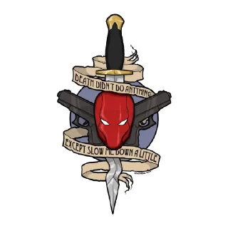 ☠️ emoji Jason Todd Telegram sticker 6 of 113