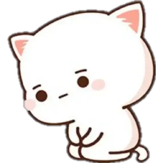 😐 emoji Mochi Telegram sticker 19 of 38