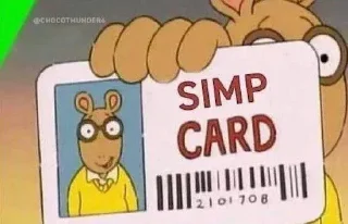 👅 emoji Simp (made by THE simp) Telegram sticker 14 of 26