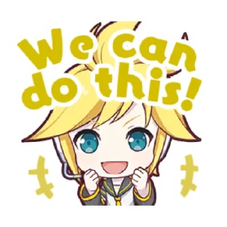 Sticker from Project Sekai Len