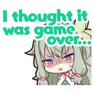 😨 emoji Project Sekai Nene Telegram sticker 14 of 23