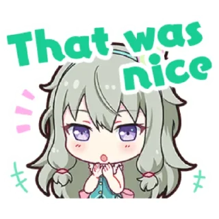 👍 emoji Project Sekai Nene Telegram sticker 6 of 23