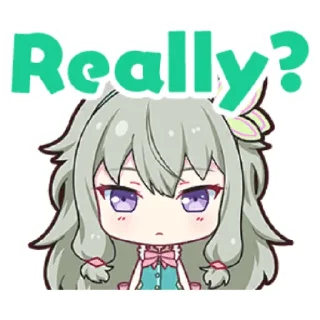 😕 emoji Project Sekai Nene Telegram sticker 10 of 23