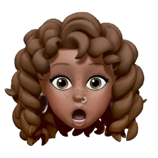 😨 emoji 🤍💜 Telegram sticker 21 of 51