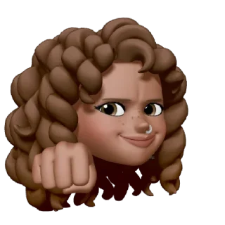 👊 emoji 🤍💜 Telegram sticker 12 of 51