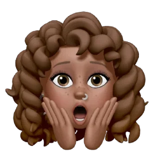 😱 emoji 🤍💜 Telegram sticker 19 of 51