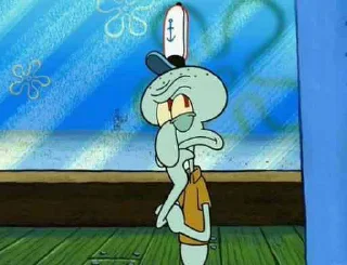 🐙 emoji squidward Telegram sticker 16 of 45