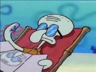 🐙 emoji squidward Telegram sticker 19 of 45