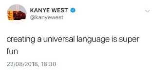 😊 emoji Kanye Tweets Telegram sticker 7 of 60