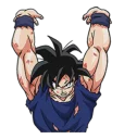 Sticker from Goku