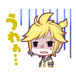 😑 emoji Hatsune Miku: Colorful Stage! Telegram sticker 10 of 39