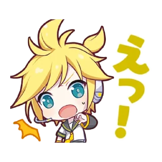 😨 emoji Hatsune Miku: Colorful Stage! Telegram sticker 8 of 39