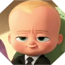 Sticker from The Boss Baby.