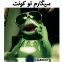 😪 emoji @Gamaorg  |  🐸 kermit 🐸 Telegram sticker 9 of 120