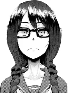 😐 emoji AnimeZone | @NECOdes Telegram sticker 19 of 120