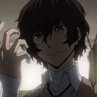 🥂 emoji Osamu Dazai By (@Miyukotto) Telegram sticker 17 of 70