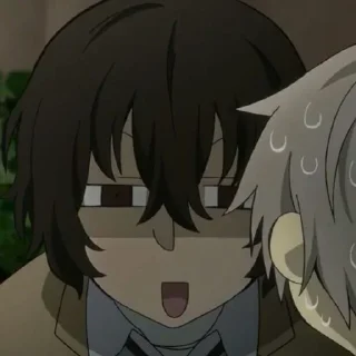 🥂 emoji Osamu Dazai By (@Miyukotto) Telegram sticker 13 of 70