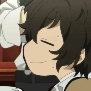 🥂 emoji Osamu Dazai By (@Miyukotto) Telegram sticker 14 of 70